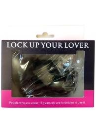 Черные меховые наручники Love с ключиками - Baile - купить с доставкой в Пушкино