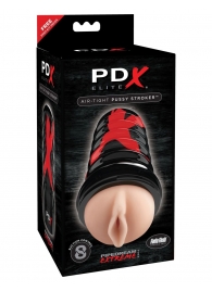 Телесный мастурбатор-вагина Air Tight Pussy Stroker - Pipedream - в Пушкино купить с доставкой