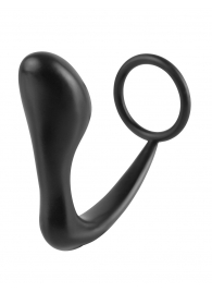 Эрекционное кольцо с анальной пробкой Ass-Gasm Cockring Plug - Pipedream - в Пушкино купить с доставкой