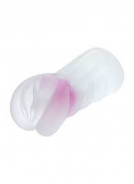 Прозрачный реалистичный мастурбатор Juicy Pussy Crystal Rose - ToyFa - в Пушкино купить с доставкой