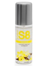 Лубрикант на водной основе Stimul8 Flavored Lube с ванильным ароматом - 125 мл. - Stimul8 - купить с доставкой в Пушкино