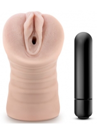 Телесный мастурбатор-вагина Rain - Blush Novelties - в Пушкино купить с доставкой