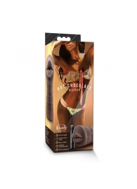 Коричневый мастурбатор-ротик Heather - Blush Novelties - в Пушкино купить с доставкой