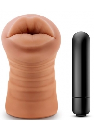 Кофейный мастурбатор-ротик Isabella - Blush Novelties - в Пушкино купить с доставкой