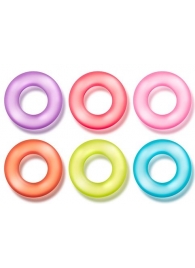 Набор из 6 эрекционных колец King of the Ring - Blush Novelties - в Пушкино купить с доставкой