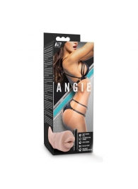 Телесный мастурбатор-ротик Angie - Blush Novelties - в Пушкино купить с доставкой