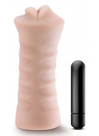 Телесный мастурбатор-ротик Angie - Blush Novelties - в Пушкино купить с доставкой