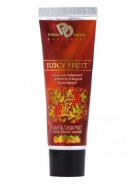 Интимный съедобный лубрикант JUICY FRUIT с ароматом фруктов - 30 мл. - БиоМед - купить с доставкой в Пушкино
