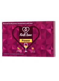 Женский возбудитель мгновенного действия Forte Love Power - 7 ампул (2,5 мл.) - Капиталпродукт - купить с доставкой в Пушкино