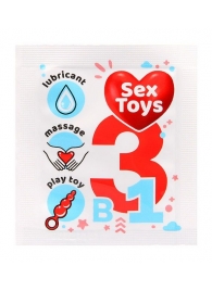 Гель-лубрикант на водной основе Sex Toys - 4 гр. - Биоритм - купить с доставкой в Пушкино