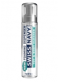 Очищающая пенка для игрушек и тела Swiss Navy Toy   Body Cleaner Foamer - 207 мл. - Swiss navy - купить с доставкой в Пушкино