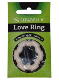 Фигурное эрекционное кольцо из киберкожи - Sitabella - в Пушкино купить с доставкой