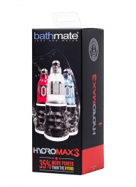 Красная гидропомпа HydroMAX3 - Bathmate - в Пушкино купить с доставкой