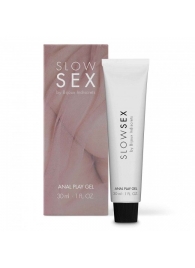 Лубрикант на водной основе Slow Sex Anal Play Gel - 30 мл. - Bijoux Indiscrets - купить с доставкой в Пушкино
