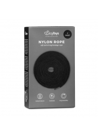 Черная веревка для бондажа Easytoys Bondage Rope - 5 м. - Easy toys - купить с доставкой в Пушкино