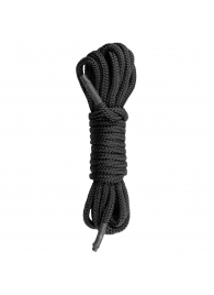 Черная веревка для бондажа Easytoys Bondage Rope - 5 м. - Easy toys - купить с доставкой в Пушкино