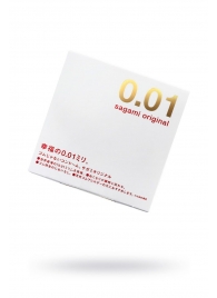 Супертонкий презерватив Sagami Original 0.01 - 1 шт. - Sagami - купить с доставкой в Пушкино