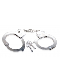 Металлические наручники Beginner s Metal Cuffs - Pipedream - купить с доставкой в Пушкино