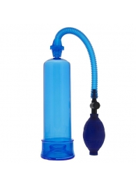 Синяя вакуумная помпа MENZSTUFF PENIS ENLARGER - Dream Toys - в Пушкино купить с доставкой