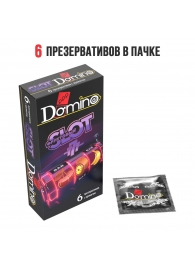Ароматизированные презервативы DOMINO  Фруктовый слот  - 6 шт. - Domino - купить с доставкой в Пушкино