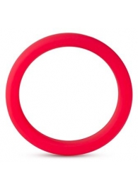 Красное эрекционное кольцо Silicone Go Pro Cock Ring - Blush Novelties - в Пушкино купить с доставкой