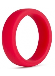 Красное эрекционное кольцо Silicone Go Pro Cock Ring - Blush Novelties - в Пушкино купить с доставкой