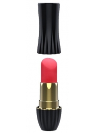 Клиторальный стимулятор-помада LIPSTICK - 9,3 см. - Dream Toys - купить с доставкой в Пушкино