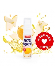 Гель-смазка Tutti-frutti со вкусом сочной дыни - 30 гр. - Биоритм - купить с доставкой в Пушкино