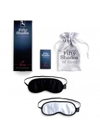 Набор из двух масок на глаза Soft Blindfold Twin Pack - Fifty Shades of Grey - купить с доставкой в Пушкино