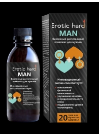 Мужской биогенный концентрат для усиления эрекции Erotic hard Man - 250 мл. - Erotic Hard - купить с доставкой в Пушкино
