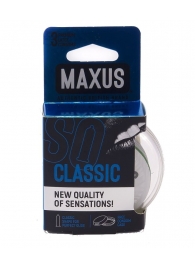 Классические презервативы в пластиковом кейсе MAXUS Classic - 3 шт. - Maxus - купить с доставкой в Пушкино