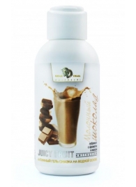 Интимный гель-смазка JUICY FRUIT с ароматом молочного шоколада - 100 мл. - БиоМед - купить с доставкой в Пушкино