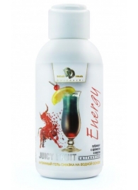 Интимный гель-смазка JUICY FRUIT с ароматом энергетика - 100 мл. - БиоМед - купить с доставкой в Пушкино