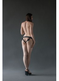 Черные трусики Better с анальной насадкой - 8 см. - Lola Games - купить с доставкой в Пушкино