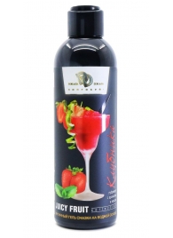 Интимный гель-смазка JUICY FRUIT с ароматом клубники - 200 мл. - БиоМед - купить с доставкой в Пушкино