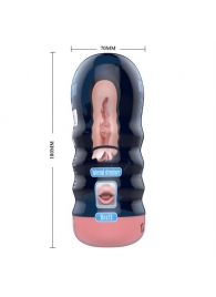 Мастурбатор-ротик Vacuum Cup Masturbator - Baile - в Пушкино купить с доставкой