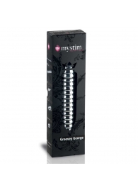 Рельефный фаллос для интенсивного электросекса Groovey George - 20 см. - MyStim - купить с доставкой в Пушкино