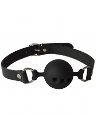 Силиконовый кляп-шар с отверстиями для дыхания - Sitabella - купить с доставкой в Пушкино