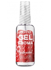 Интимный лубрикант EGZO AROMA с ароматом клубники - 50 мл. - EGZO - купить с доставкой в Пушкино