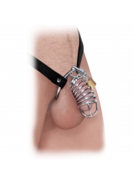 Кольцо верности Extreme Chastity Belt с фиксацией головки - Pipedream - купить с доставкой в Пушкино