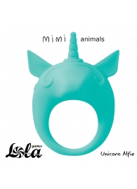 Зеленое эрекционное кольцо Unicorn Alfie - Lola Games - в Пушкино купить с доставкой