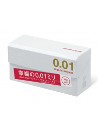 Супер тонкие презервативы Sagami Original 0.01 - 10 шт. - Sagami - купить с доставкой в Пушкино