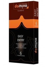 Презервативы с увеличенным количеством смазки DOMINO Easy Entry - 6 шт. - Domino - купить с доставкой в Пушкино