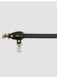 Черная распорка для ног Bound to You Faux Leather Spreader Bar - 50,8 см. - Fifty Shades of Grey - купить с доставкой в Пушкино