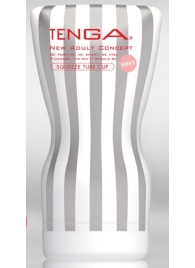 Мастурбатор TENGA Squeeze Tube Cup Soft - Tenga - в Пушкино купить с доставкой
