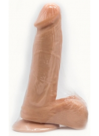 Реалистичный фаллос на регулируемых трусиках с кольцом - 17,5 см. - LOVETOY (А-Полимер) - купить с доставкой в Пушкино