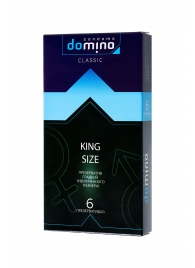 Презервативы увеличенного размера DOMINO Classic King size - 6 шт. - Domino - купить с доставкой в Пушкино
