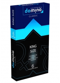 Презервативы увеличенного размера DOMINO Classic King size - 6 шт. - Domino - купить с доставкой в Пушкино
