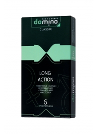 Презервативы с пролонгирующим эффектом DOMINO Classic Long action - 6 шт. - Domino - купить с доставкой в Пушкино