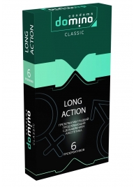 Презервативы с пролонгирующим эффектом DOMINO Classic Long action - 6 шт. - Domino - купить с доставкой в Пушкино